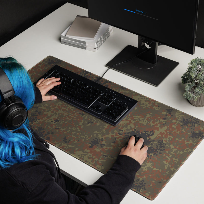Flecktarn Bundeswehr Woodland CAMO Universal Large Desk Pad
