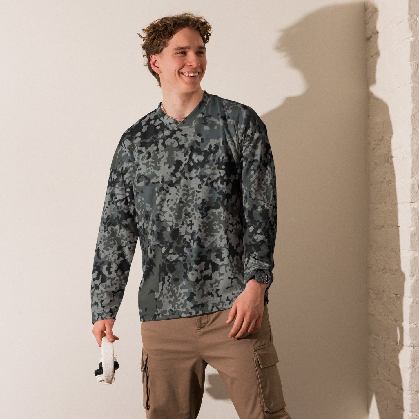 German Flecktarn Urban CAMO hockey fan jersey - Hockey Jerseys