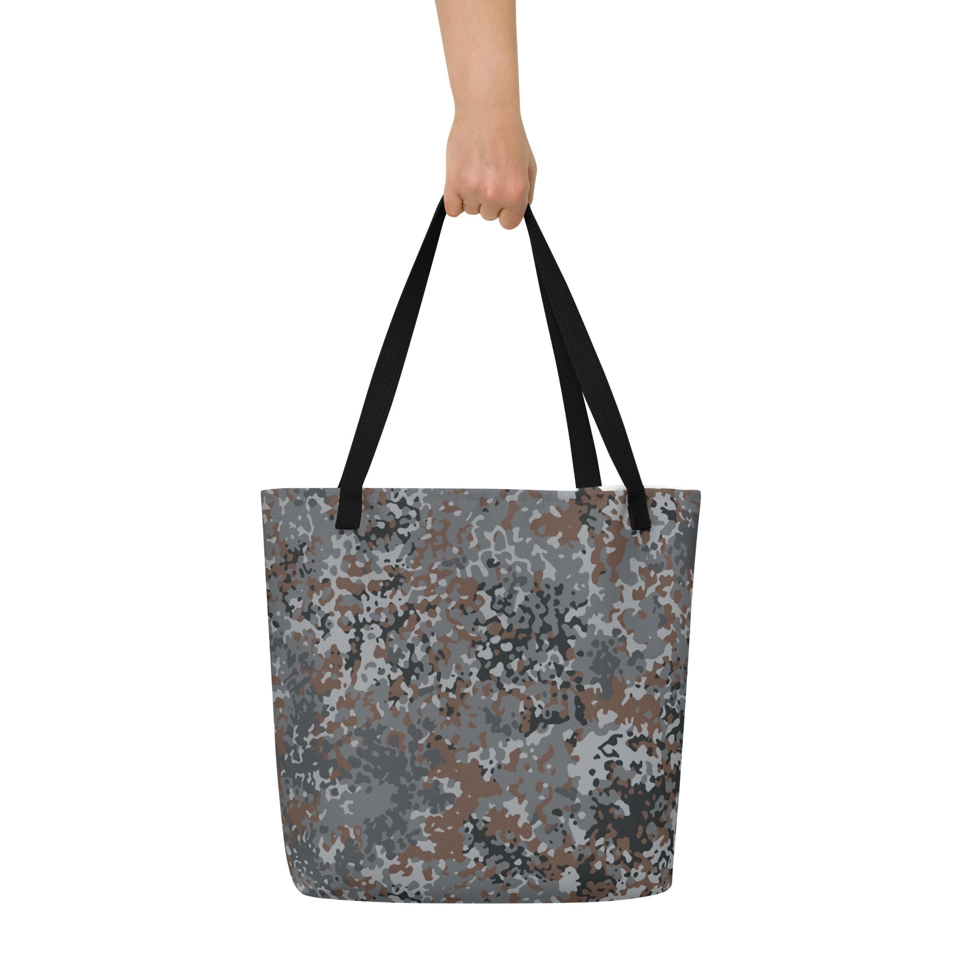German Flecktarn Urban CAMO Large Tote Bag