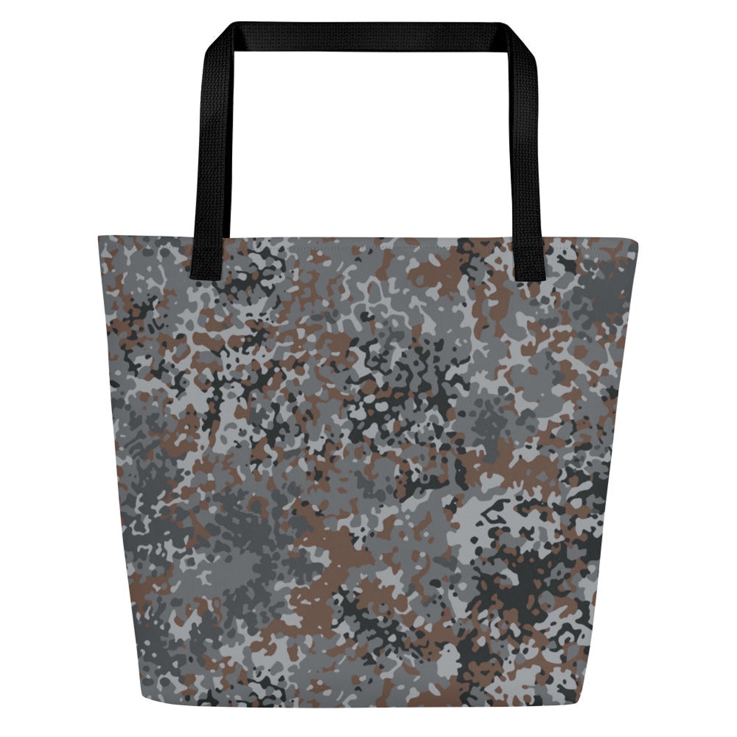 German Flecktarn Urban CAMO Large Tote Bag
