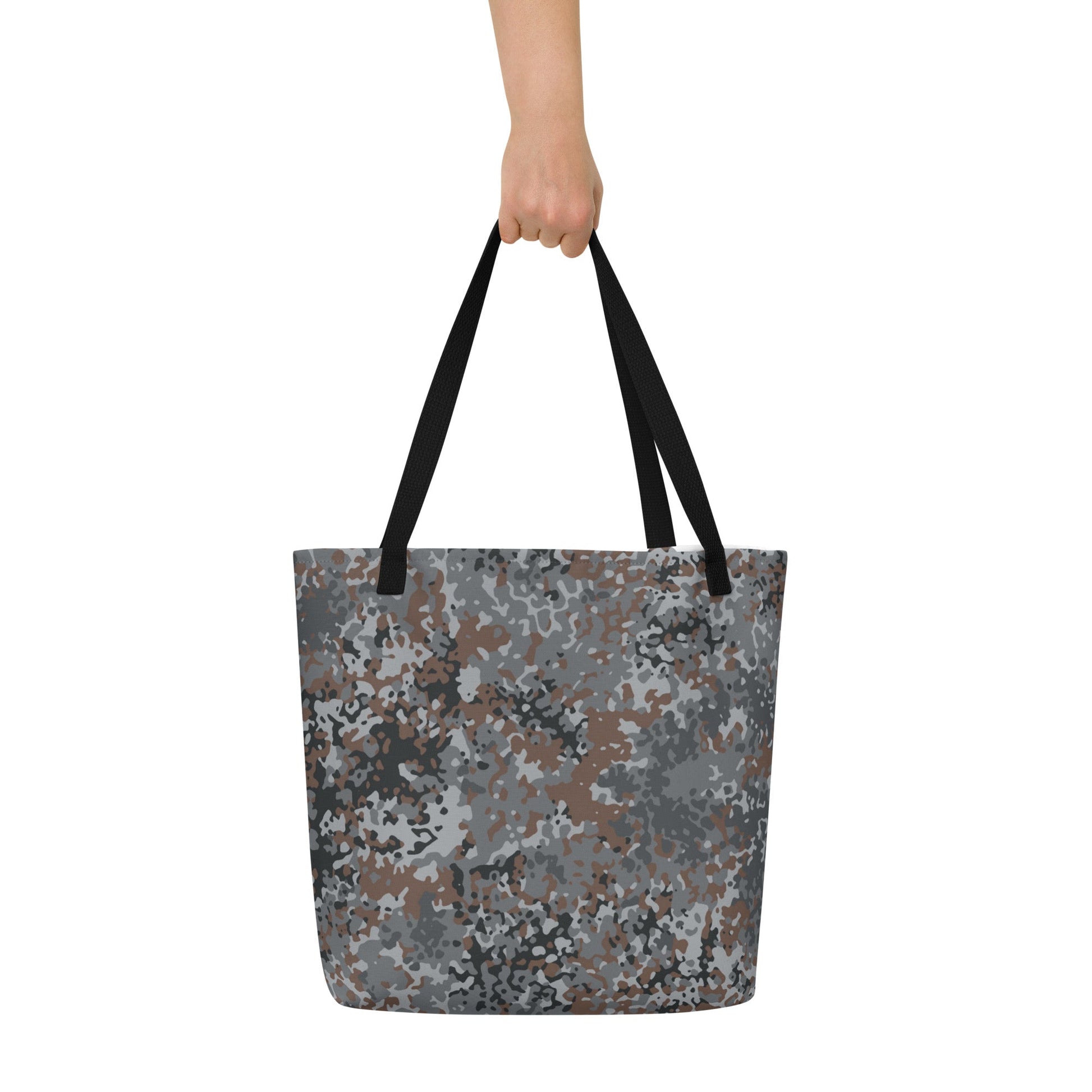 German Flecktarn Urban CAMO Large Tote Bag