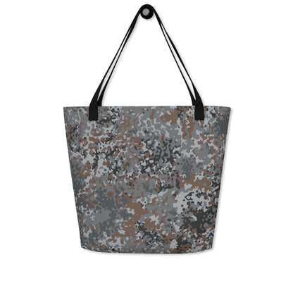 German Flecktarn Urban CAMO Large Tote Bag