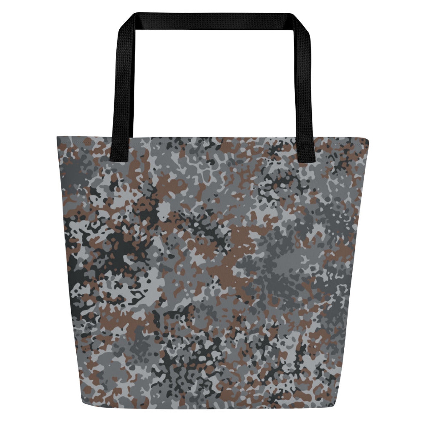 German Flecktarn Urban CAMO Large Tote Bag