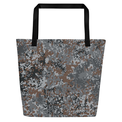 German Flecktarn Urban CAMO Large Tote Bag