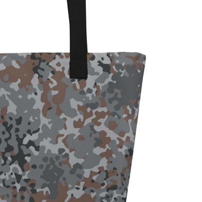 German Flecktarn Urban CAMO Large Tote Bag