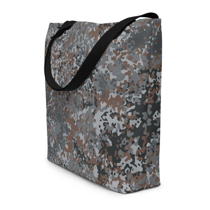 German Flecktarn Urban CAMO Large Tote Bag
