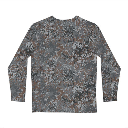 German Flecktarn Urban CAMO Unisex Long-Sleeve Shirt