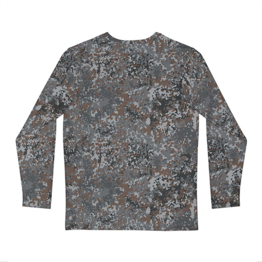 German Flecktarn Urban CAMO Unisex Long-Sleeve Shirt