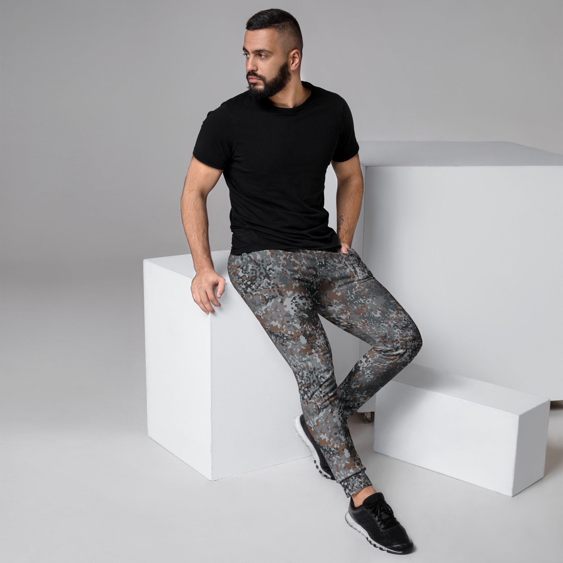 German Flecktarn Urban CAMO Mens Joggers - XS