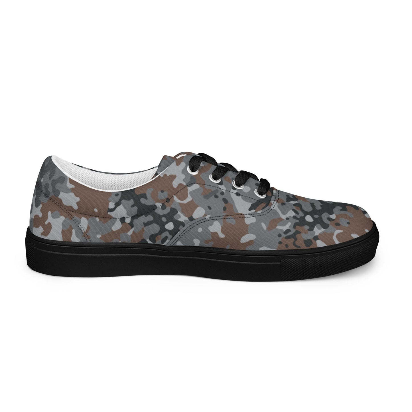 German Flecktarn Urban CAMO Mens Lace-Up Canvas Shoes - Lace-up