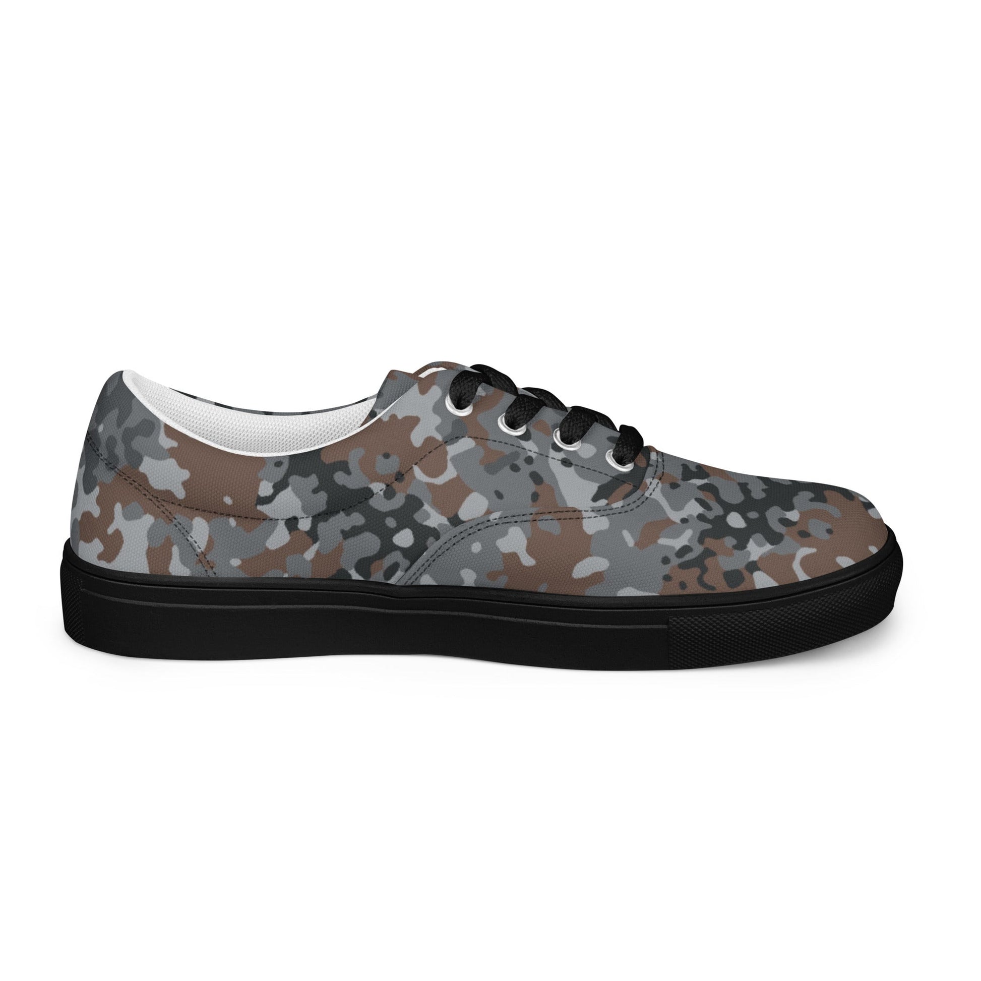 German Flecktarn Urban CAMO Mens Lace-Up Canvas Shoes - Lace-up