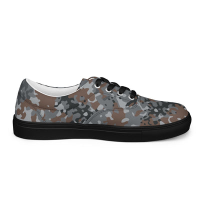 German Flecktarn Urban CAMO Mens Lace-Up Canvas Shoes - Lace-up