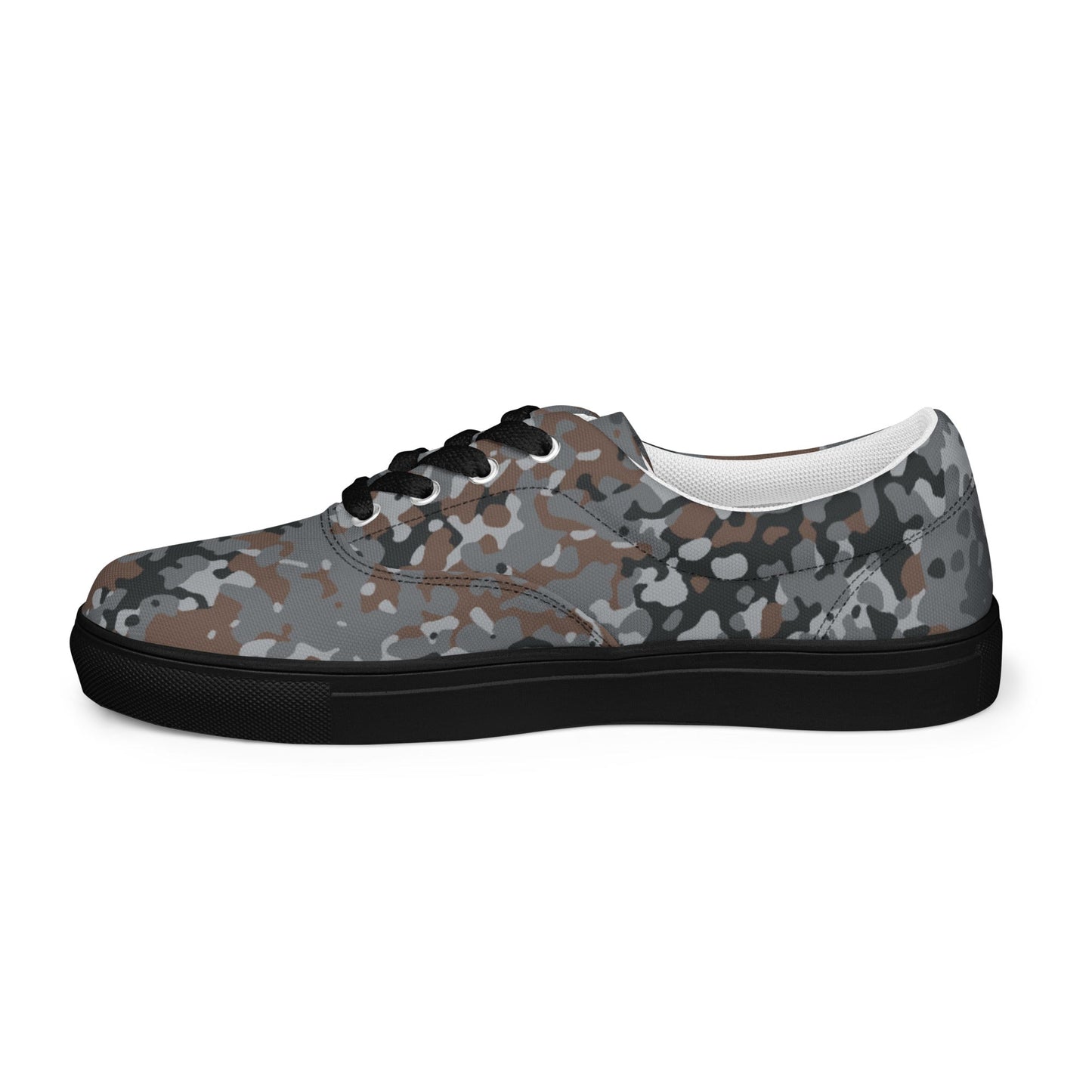 German Flecktarn Urban CAMO Mens Lace-Up Canvas Shoes - Lace-up