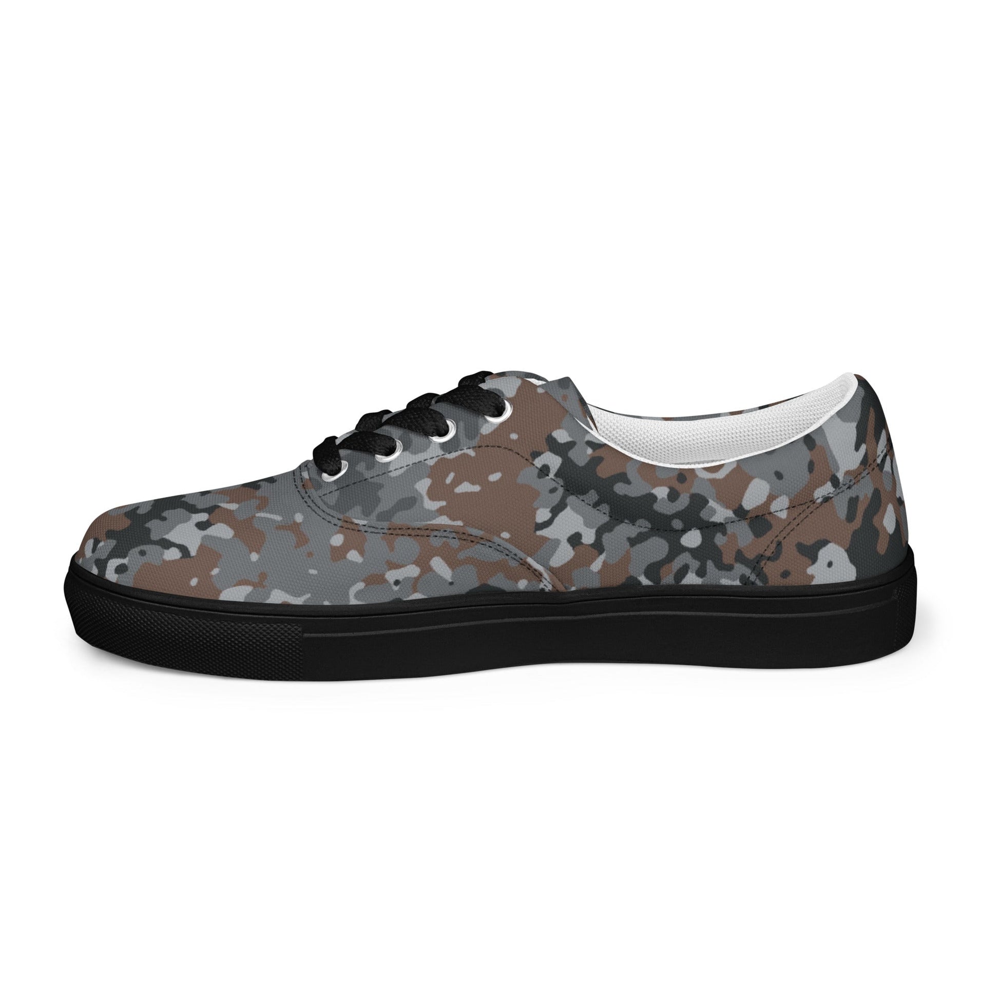 German Flecktarn Urban CAMO Mens Lace-Up Canvas Shoes - Lace-up