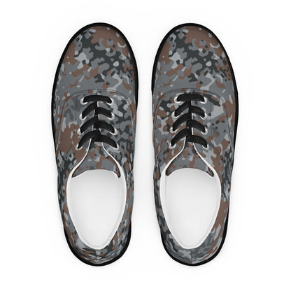 German Flecktarn Urban CAMO Mens Lace-Up Canvas Shoes - Lace-up