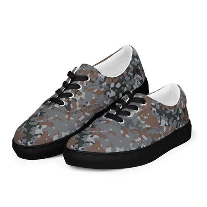 German Flecktarn Urban CAMO Mens Lace-Up Canvas Shoes - Lace-up