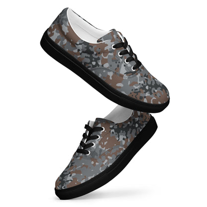 German Flecktarn Urban CAMO Mens Lace-Up Canvas Shoes - Lace-up