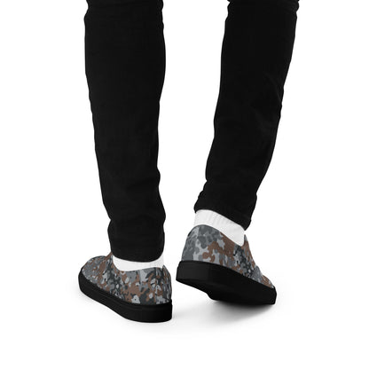 German Flecktarn Urban CAMO Mens Lace-Up Canvas Shoes - Lace-up