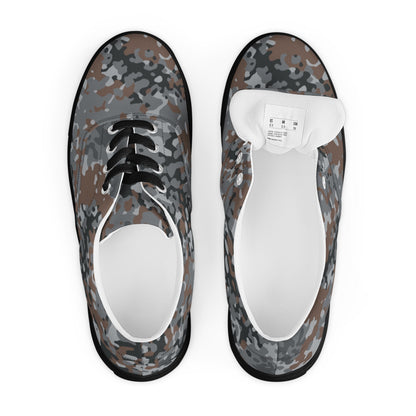 German Flecktarn Urban CAMO Mens Lace-Up Canvas Shoes - Lace-up