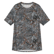 Flecktarn Bundeswehr Urban CAMO Mens Short-Sleeve Rash Guard - 2XS - SS
