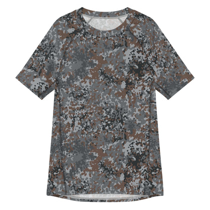 German Flecktarn Urban CAMO Mens Short-Sleeve Rash Guard - 2XS