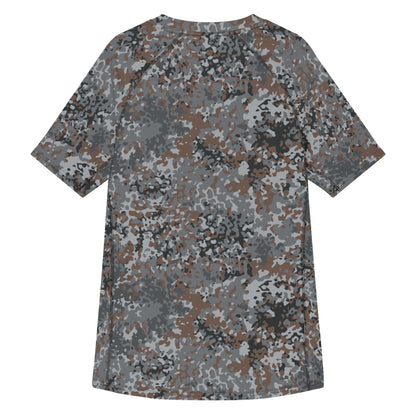German Flecktarn Urban CAMO Mens Short-Sleeve Rash Guard