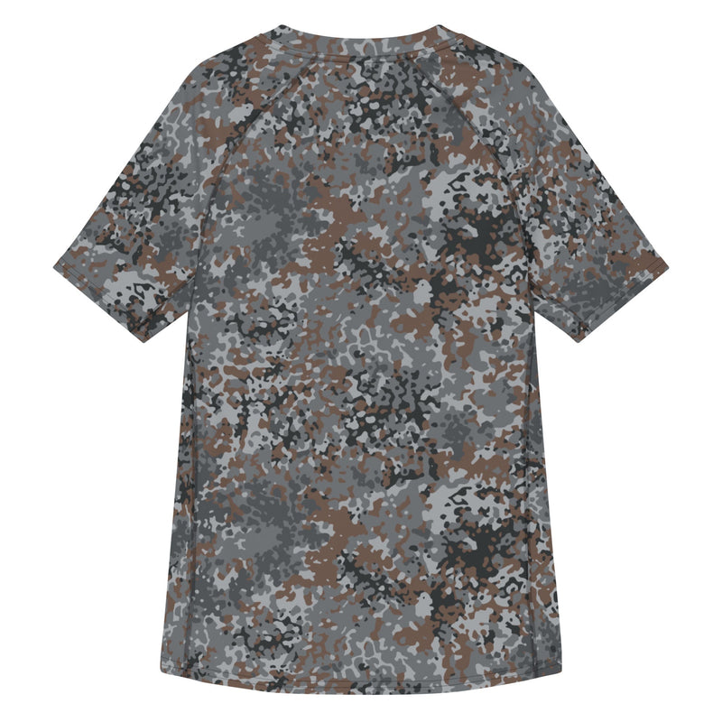 Flecktarn Bundeswehr Urban CAMO Mens Short-Sleeve Rash Guard - SS