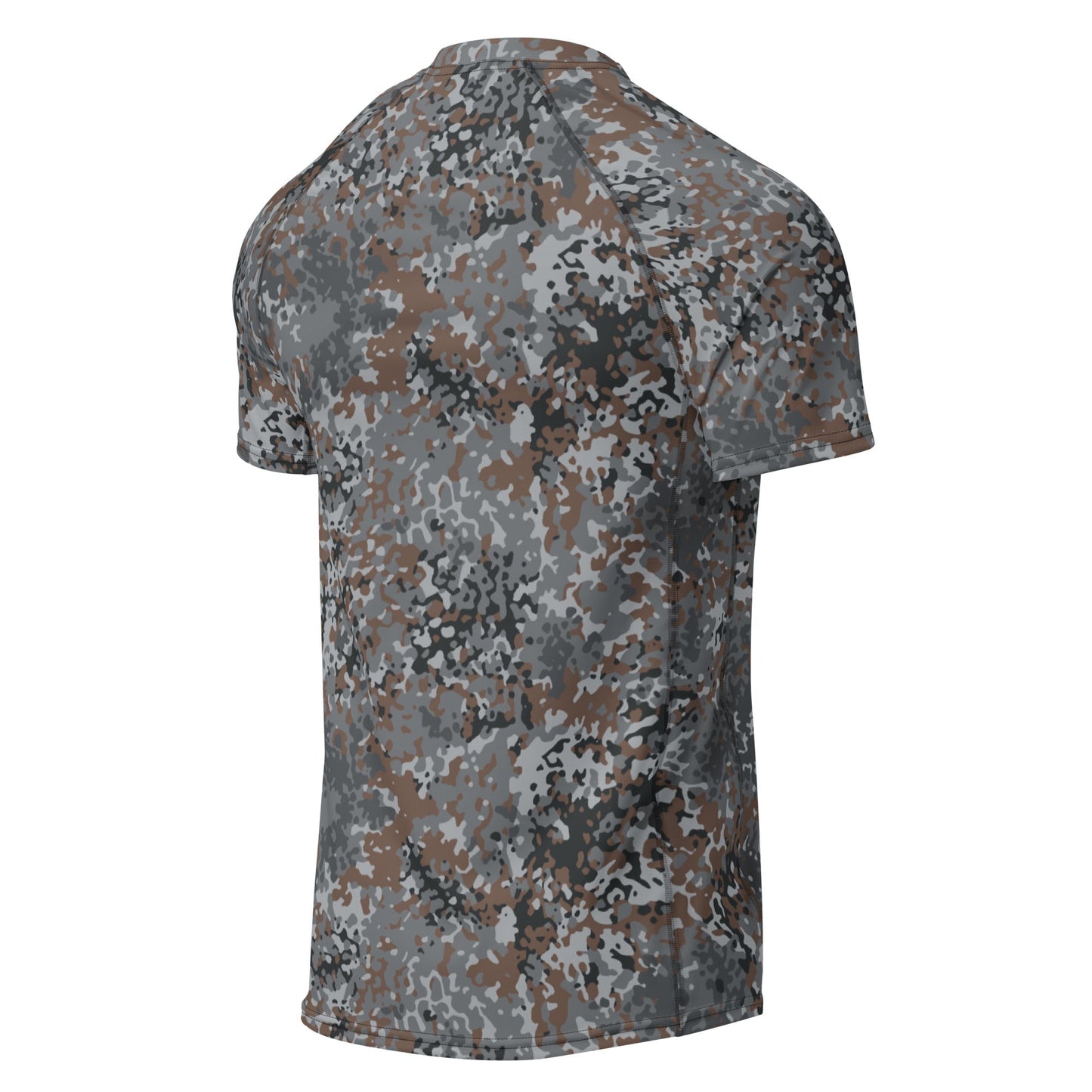 German Flecktarn Urban CAMO Mens Short-Sleeve Rash Guard