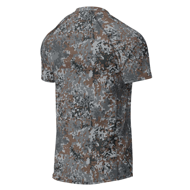 Flecktarn Bundeswehr Urban CAMO Mens Short-Sleeve Rash Guard - SS
