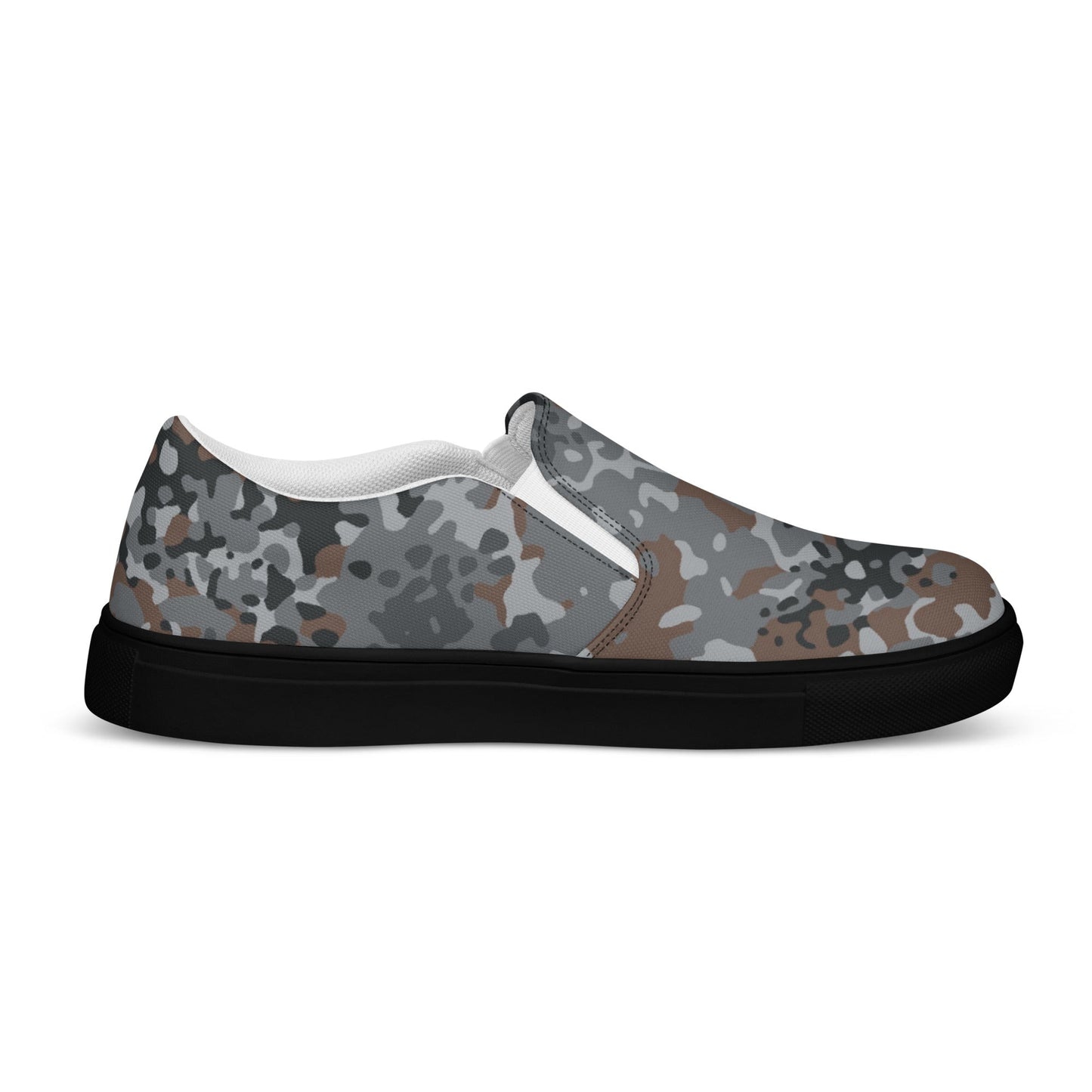 German Flecktarn Urban CAMO Mens Slip-On Canvas Shoes