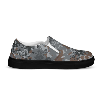 German Flecktarn Urban CAMO Mens Slip-On Canvas Shoes