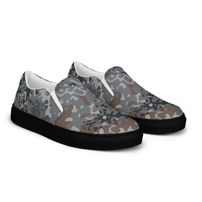 German Flecktarn Urban CAMO Mens Slip-On Canvas Shoes