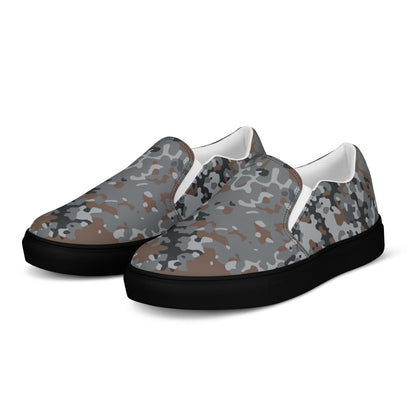 German Flecktarn Urban CAMO Mens Slip-On Canvas Shoes