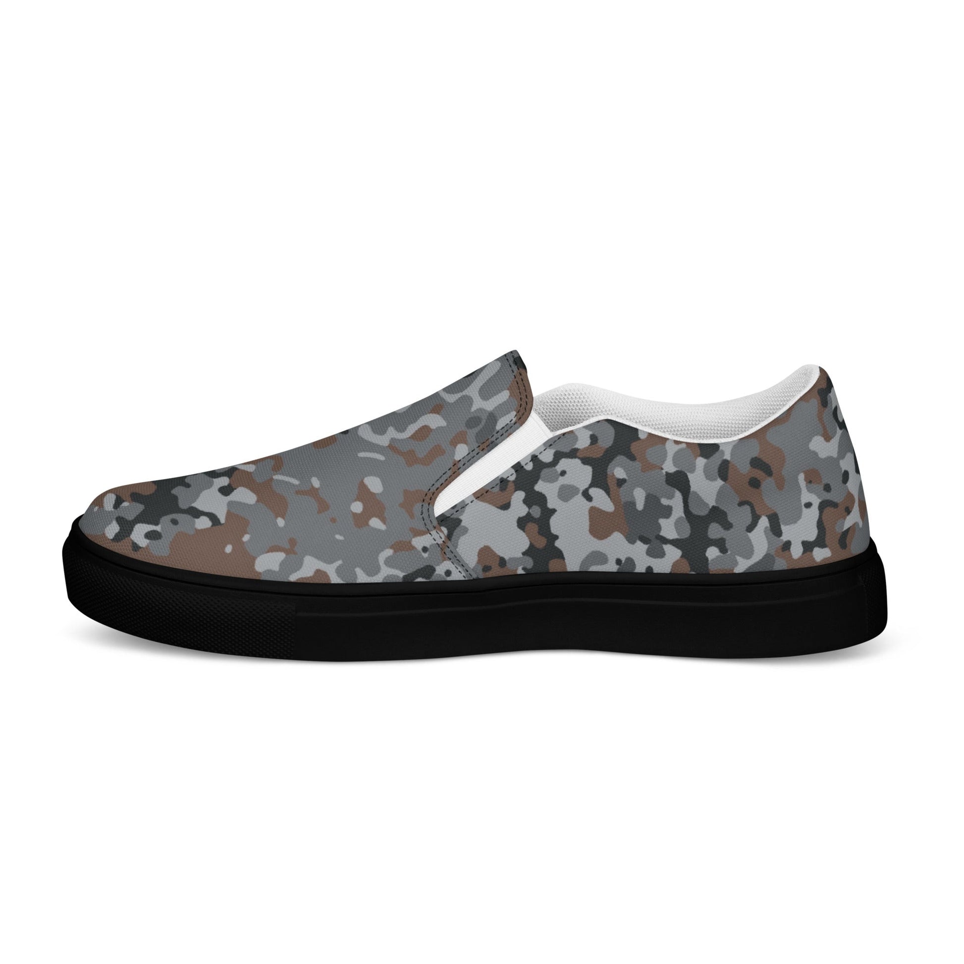 German Flecktarn Urban CAMO Mens Slip-On Canvas Shoes