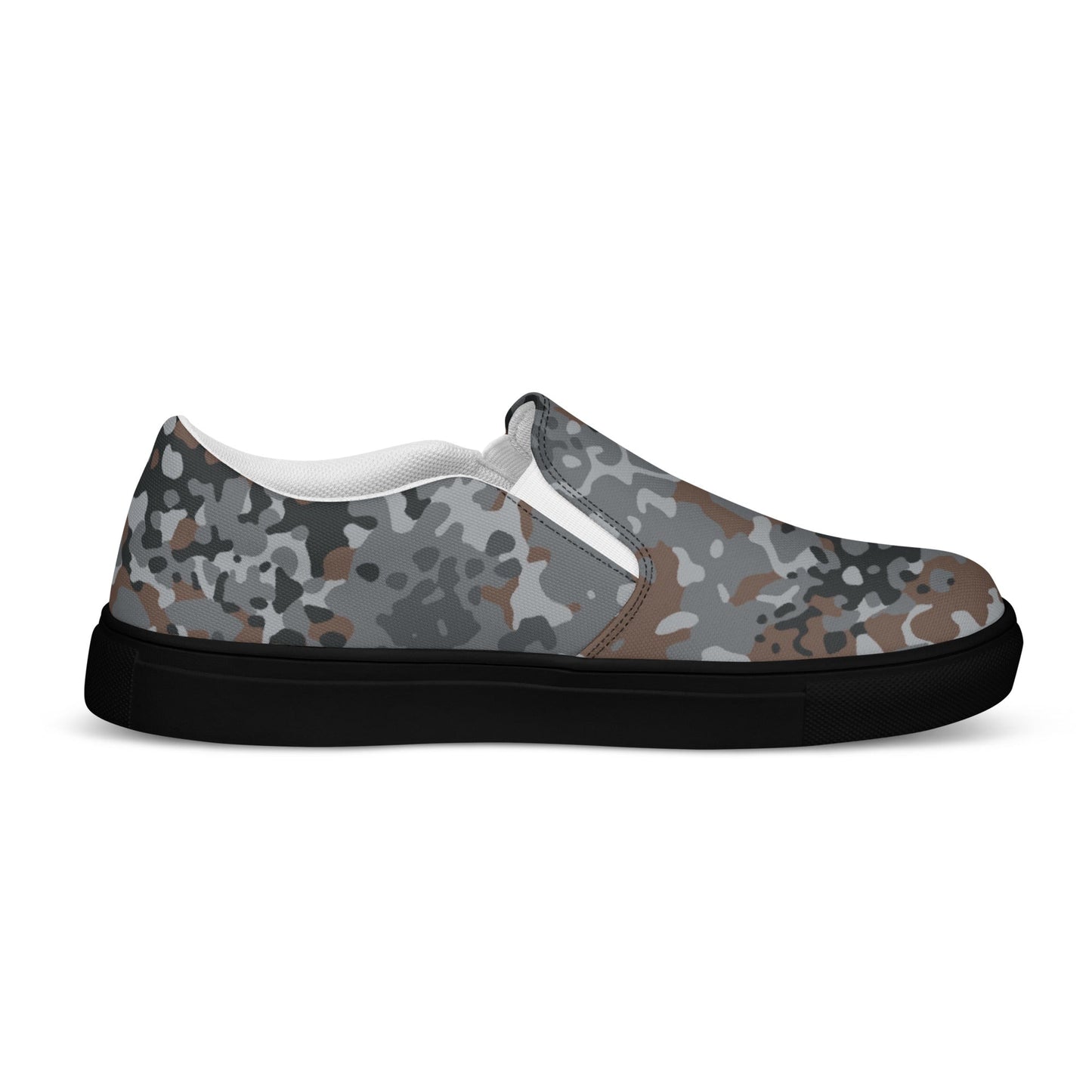 German Flecktarn Urban CAMO Mens Slip-On Canvas Shoes