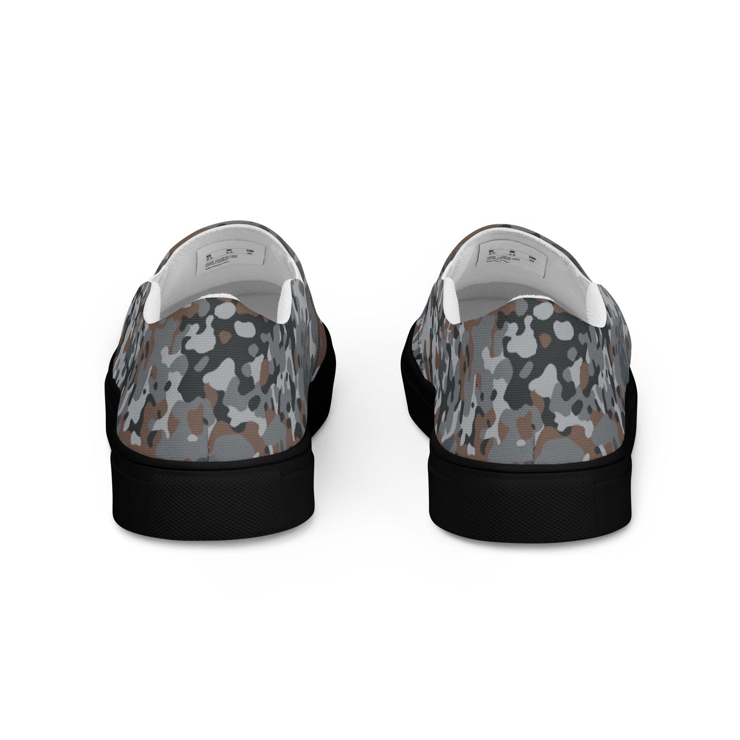 German Flecktarn Urban CAMO Mens Slip-On Canvas Shoes