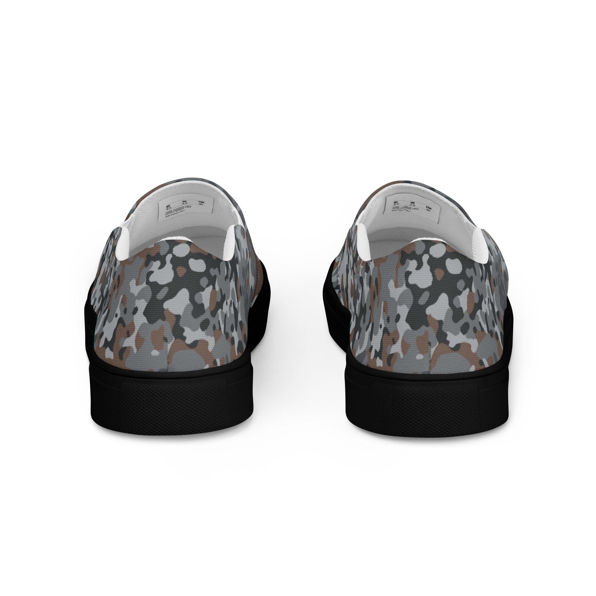 German Flecktarn Urban CAMO Mens Slip-On Canvas Shoes
