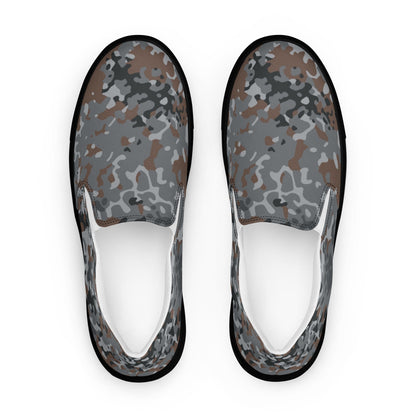 German Flecktarn Urban CAMO Mens Slip-On Canvas Shoes