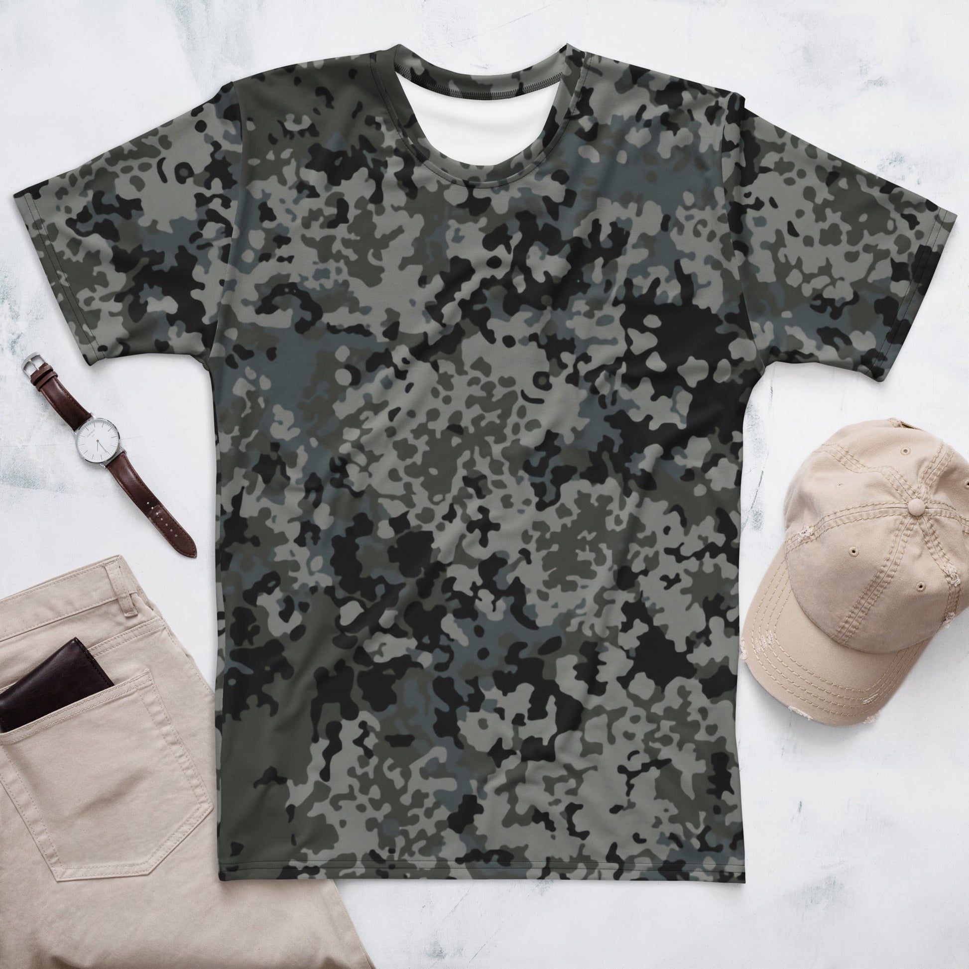 German Flecktarn Urban CAMO Mens t-shirt - XS - T-Shirts