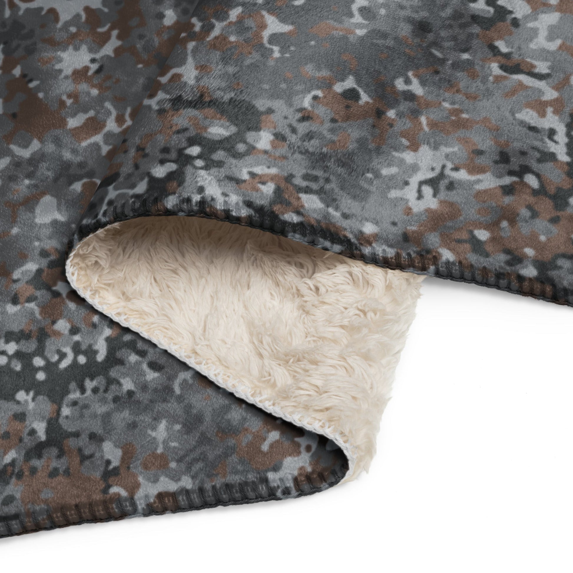 German Flecktarn Urban CAMO Sherpa Blanket