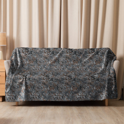 German Flecktarn Urban CAMO Sherpa Blanket