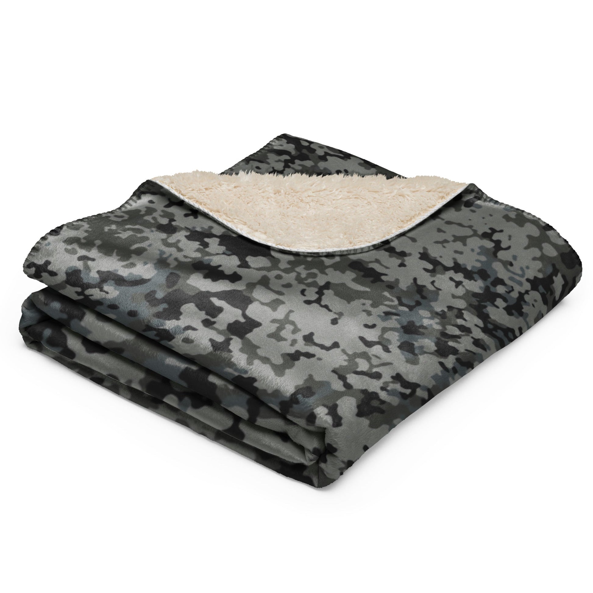 German Flecktarn Urban CAMO Sherpa blanket - Blanket