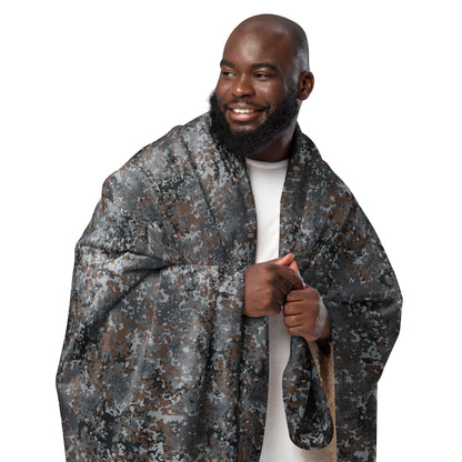 German Flecktarn Urban CAMO Sherpa Blanket