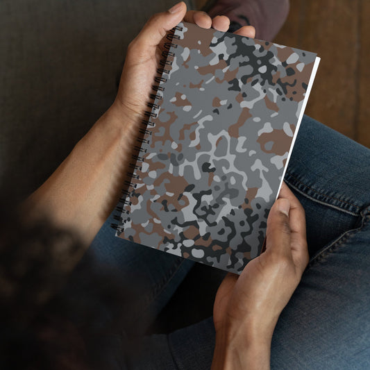 German Flecktarn Urban CAMO Spiral Notebook