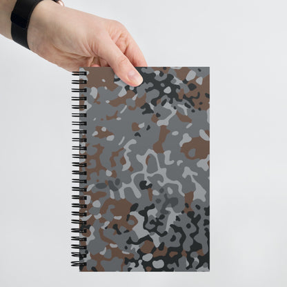 German Flecktarn Urban CAMO Spiral Notebook