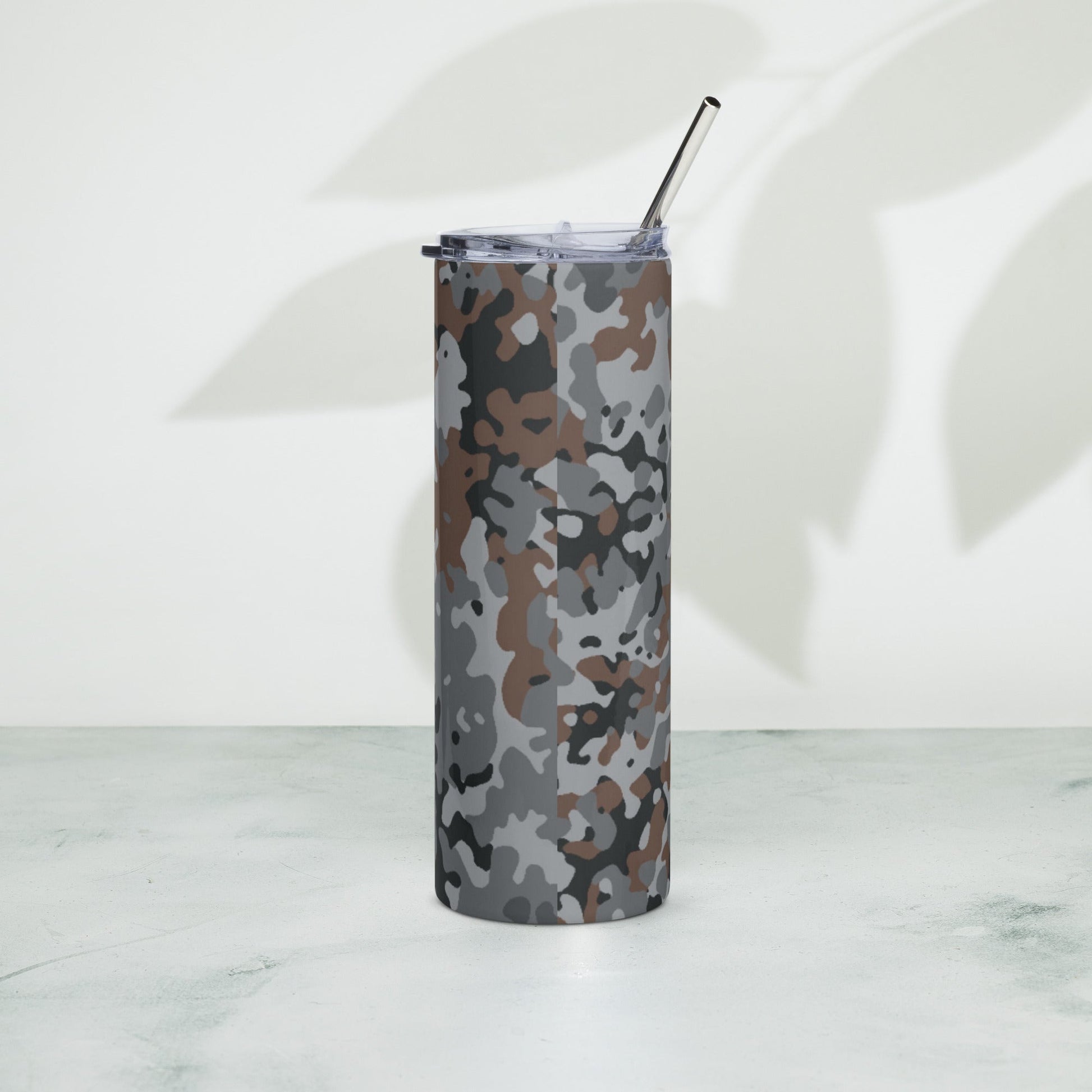 German Flecktarn Urban CAMO Stainless Steel Tumbler