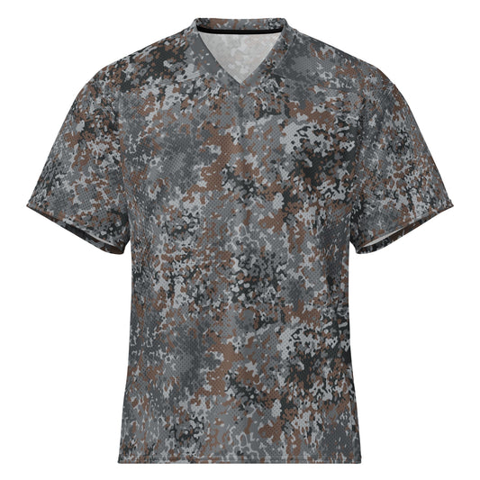 German Flecktarn Urban CAMO Unisex American Football Jersey - 2XS