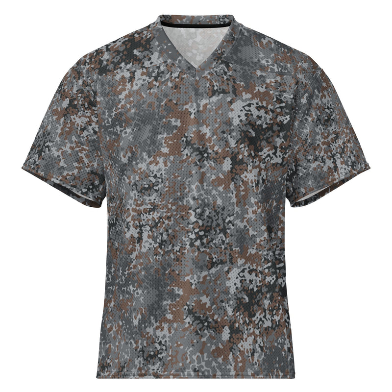 Flecktarn Bundeswehr Urban CAMO Unisex American Football Jersey - 2XS
