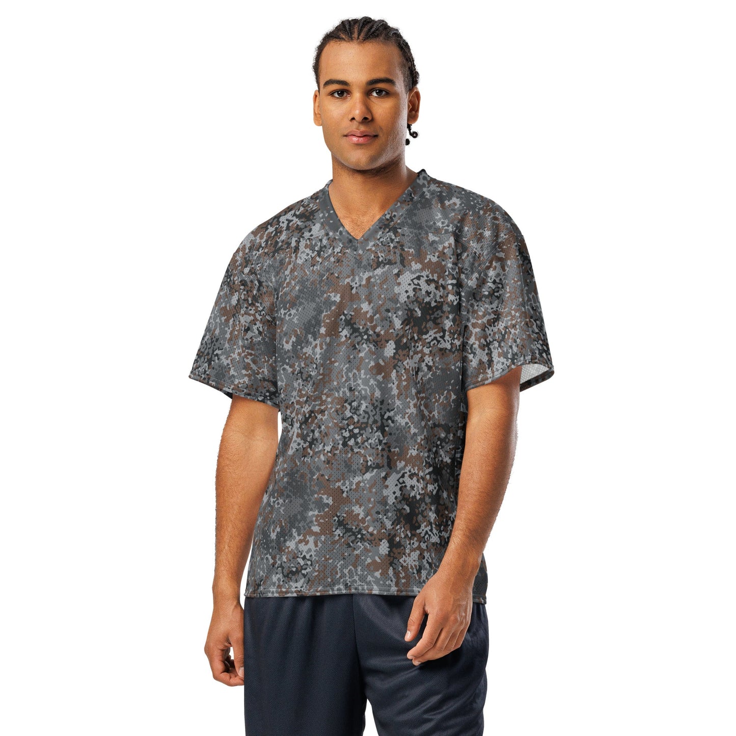 German Flecktarn Urban CAMO Unisex American Football Jersey