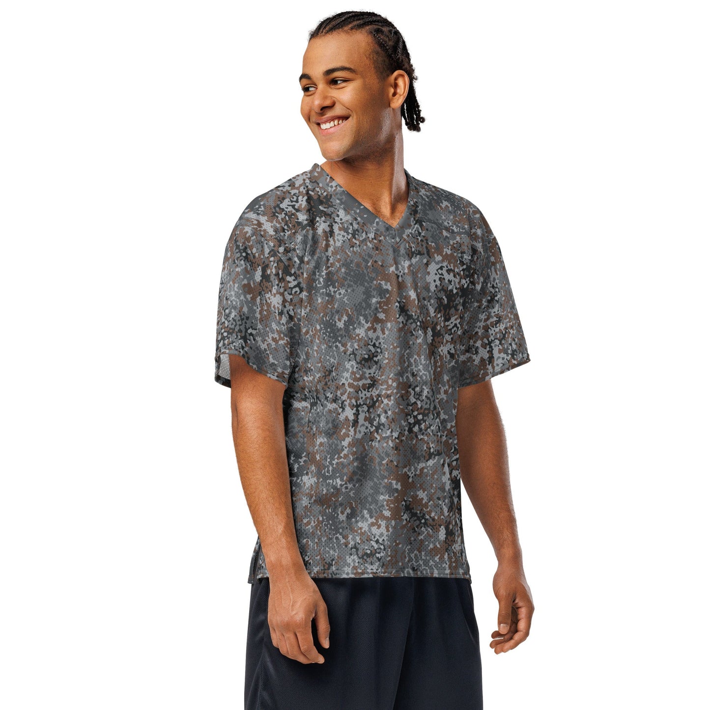 German Flecktarn Urban CAMO Unisex American Football Jersey